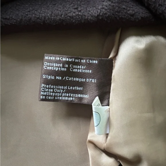 Danier Dark Brown Vintage Leather Jacket - Picture 15 of 16